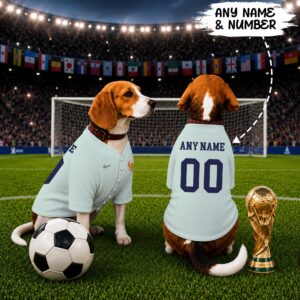 France Away Pet Baseball Jersey World Cup 2026 Jersey For Pet