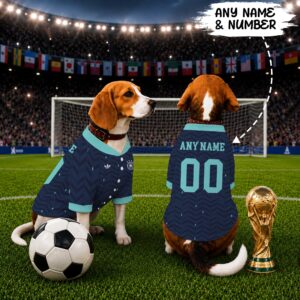 Germany Away Pet Baseball Jersey World Cup 2026 Jersey For Pet