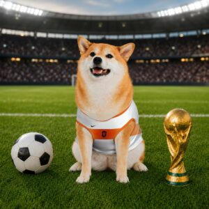 Alternative view of Netherlands Away Pet Basketball Style Jersey World Cup Jersey For Pet 2026