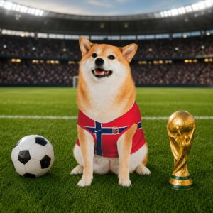 Alternative view of Norway Home Pet Basketball Style Jersey World Cup Jersey For Pet 2026