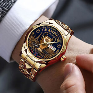 Alternative view of Paris Saint-Germain Champions of Europe 25/26 Alloy Luxury Quartz Watch CHAMP202615