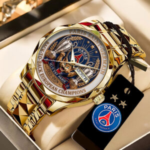 Paris Saint-Germain Champions of Europe 25/26 Alloy Luxury Quartz Watch CHAMP202618
