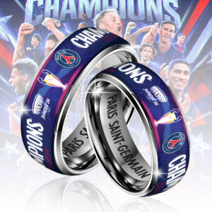 Paris Saint-Germain Champions of Europe 25/26 Custom Alloy Ring CHAMP202622