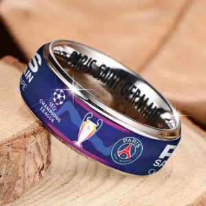 Alternative view of Paris Saint-Germain Champions of Europe 25/26 Custom Alloy Ring CHAMP202623