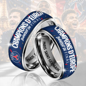 Paris Saint-Germain Champions of Europe 25/26 Custom Alloy Ring CHAMP202624