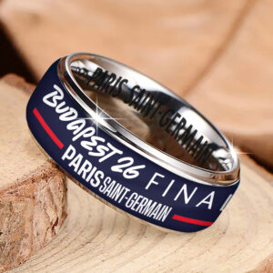 Alternative view of Paris Saint-Germain Champions of Europe 25/26 Custom Alloy Ring CHAMP202625