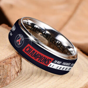 Alternative view of Paris Saint-Germain Champions of Europe 25/26 Custom Alloy Ring CHAMP202626