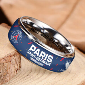 Alternative view of Paris Saint-Germain Champions of Europe 25/26 Custom Alloy Ring CHAMP202627
