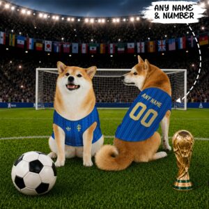 Sweden Away Pet Basketball Style Jersey World Cup Jersey For Pet 2026