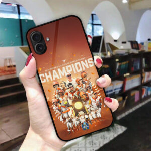 Alternative view of Texas Longhorns NCAA Womens Softball Champions 2026 Phone Case CHAMP200606