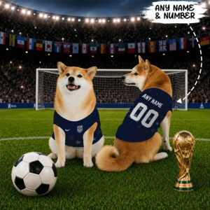 USA Away Pet Basketball Style Jersey World Cup Jersey For Pet 2026