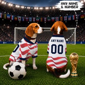 USA Home Pet Baseball Jersey World Cup 2026 Jersey For Pet