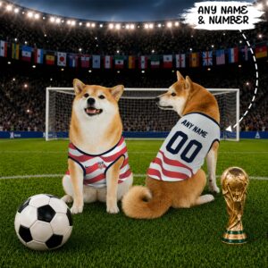 USA Home Pet Basketball Style Jersey World Cup Jersey For Pet 2026