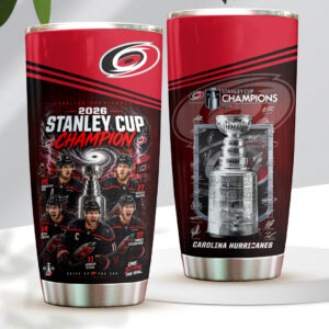 Carolina Hurricanes 2026 Stanley Cup Champions Tumbler Cup KTS1071