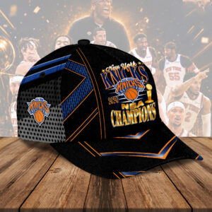 Alternative view of New York Knicks 2026 NBA Finals Champions Classic Cap KTS1015
