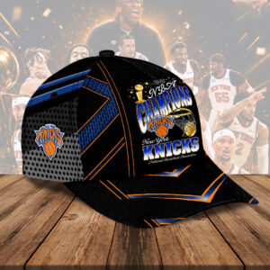 Alternative view of New York Knicks 2026 NBA Finals Champions Classic Cap KTS1017