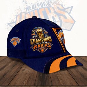 Alternative view of New York Knicks 2026 NBA Finals Champions Classic Cap KTS1024