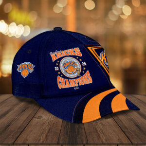 Alternative view of New York Knicks 2026 NBA Finals Champions Classic Cap KTS1045