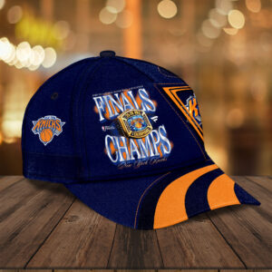 Alternative view of New York Knicks 2026 NBA Finals Champions Classic Cap KTS1048