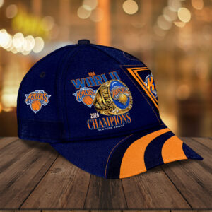 Alternative view of New York Knicks 2026 NBA Finals Champions Classic Cap KTS1049