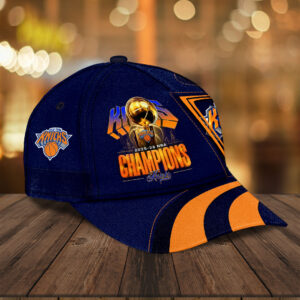 Alternative view of New York Knicks 2026 NBA Finals Champions Classic Cap KTS1060