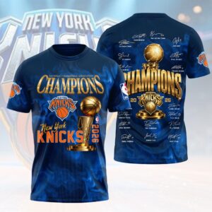 New York Knicks 2026 NBA Finals Champions Unisex T-Shirt KTS1142