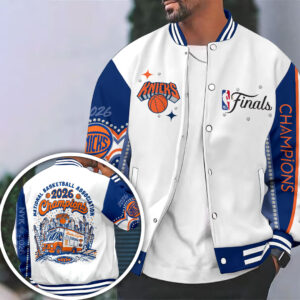 New York Knicks 2026 NBA Finals Champions Varsity Jacket KTS1022