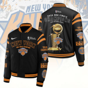 New York Knicks NBA Finals Champions 2026 Varsity Jacket KTS1030