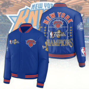 New York Knicks NBA Finals Champions 2026 Varsity Jacket KTS1050