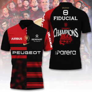 Stade Toulousain 4 Time French Champions 2026 Polo Shirt KTS1128