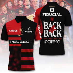 Stade Toulousain 4 Time French Champions 2026 Polo Shirt KTS1131