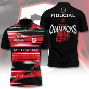 Stade Toulousain 4 Time French Champions 2026 Polo Shirt KTS1140