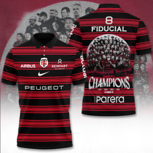 Stade Toulousain 4 Time French Champions 2026 Polo Shirt KTS1151