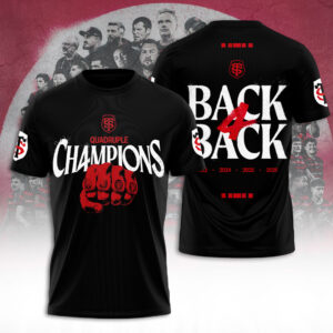 Stade Toulousain 4 Time French Champions 2026 Unisex T-Shirt KTS1124