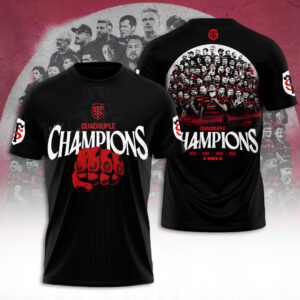 Stade Toulousain 4 Time French Champions 2026 Unisex T-Shirt KTS1133