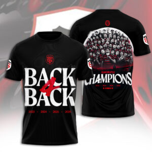 Stade Toulousain 4 Time French Champions 2026 Unisex T-Shirt KTS1144