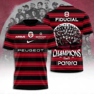 Stade Toulousain 4 Time French Champions 2026 Unisex T-Shirt KTS1150